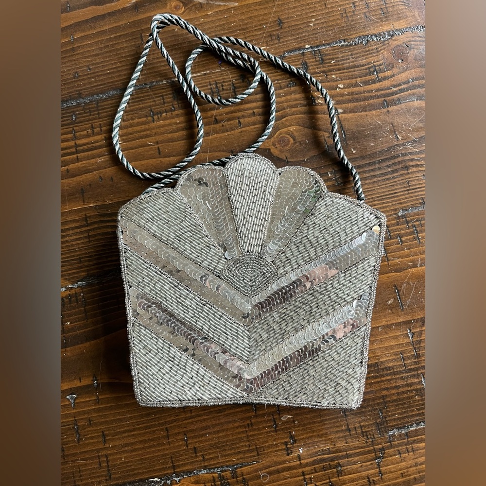 Vintage Sequin Evening Purse